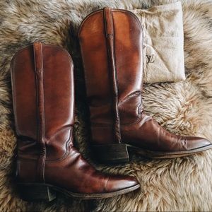 Lucchese Cowgirl Boots 7.5B